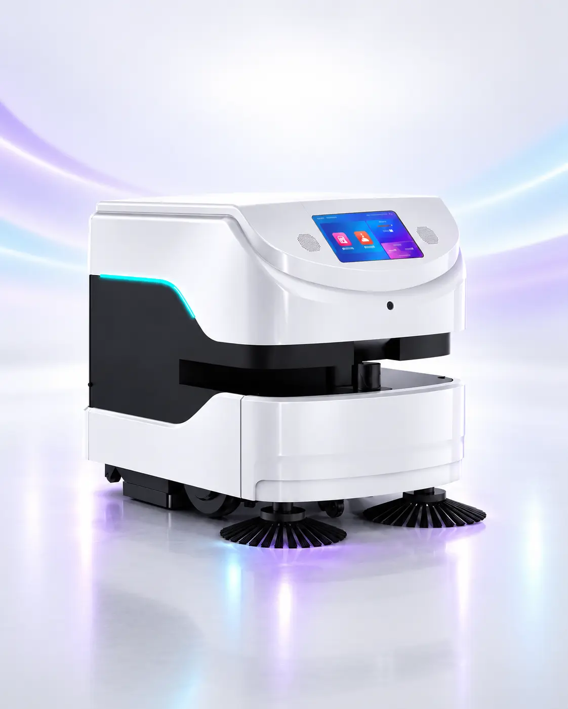 Robot de nettoyage autonome ÆNIX PURE ONE LITE, vue studio
