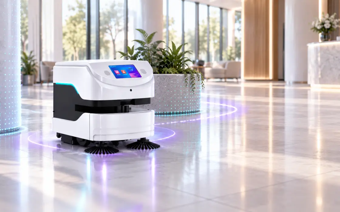 Navigation autonome et cartographie du robot ÆNIX PURE ONE LITE