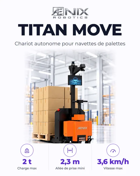 ÆNIX TITAN MOVE, visuel de présentation