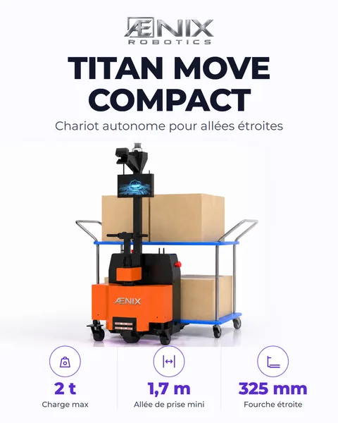 ÆNIX TITAN MOVE COMPACT, visuel de présentation