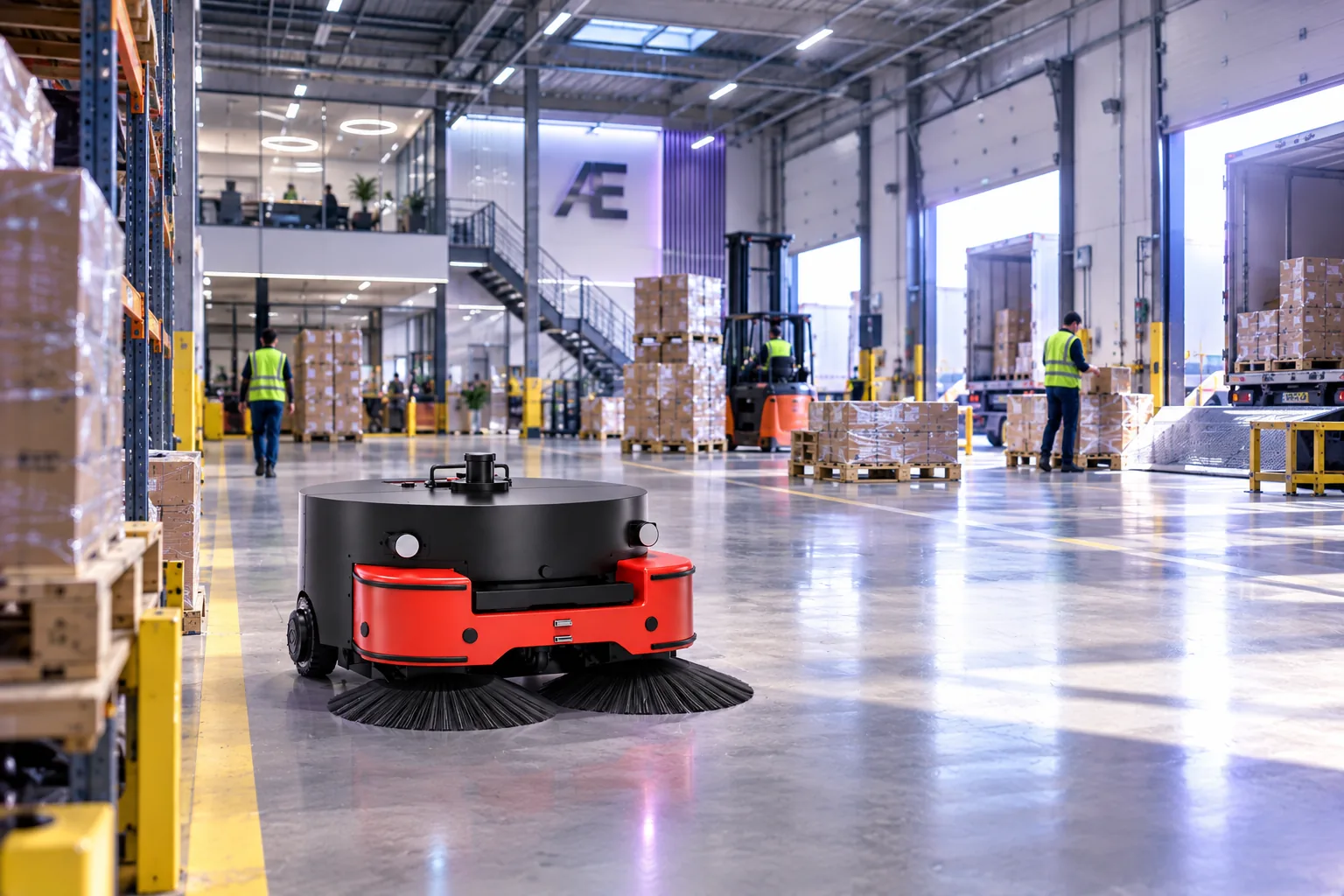 Solutions robotiques ÆNIX pour entrepôts et plateformes logistiques